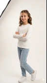 Kız Çocuk Fitilli Bluz BRE-22671 thumbnail 2