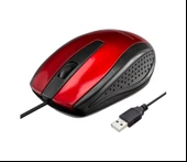 Hadron HR5686 Kablolu Optik Mouse Kırmızı - Siyah thumbnail 1