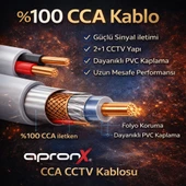 Cctv Kablo 2+1 2x0,22mm 100 Metre thumbnail 2