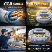 Cctv Kablo 2+1 2x0,22mm 100 Metre thumbnail 3