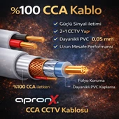 CCTV Kablo 2+1 (2x0,50mm) 250 metre thumbnail 2