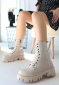 Flona Bej Cilt Bağcıklı Bot thumbnail 2