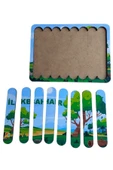 kayasan 4 Mevsim 4'lü Ahşap Stick Puzzle Set thumbnail 3