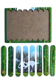 kayasan kids Panda Ahşap Stick Puzzle thumbnail 5