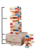 kayasan kids Renkli Dev Jenga thumbnail 3