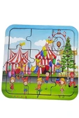 kayasan kids Sirk Temalı Ahşap Puzzle thumbnail 1