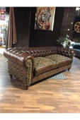 3A Mobilya Brown Pullap Chesterfield thumbnail 2