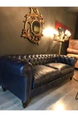 3A Mobilya Hakiki Deri Klas Chesterfield thumbnail 2