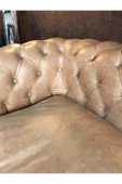 3A Mobilya 3a Bristol Taba Hakiki Deri Chesterfield thumbnail 7