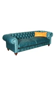 3A Mobilya Emeral Green Chesterfield thumbnail 1
