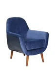 3A Mobilya Blue Moderno Berjer 80X80X90 CM thumbnail 1