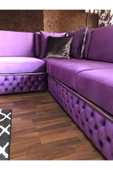 3A Mobilya Shine Silver L Kanepe thumbnail 2