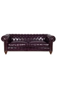 3A Mobilya Purple  Pullap Chesterfield 230X90X80 CM thumbnail 1