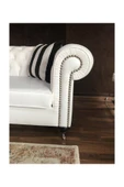 3A Mobilya White Angel Chesterfield thumbnail 3