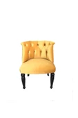 3A Mobilya Yellow Berjer 81X61X48 Cm thumbnail 1