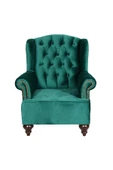 3A Mobilya Green Silk Berjer 100x83x77 cm thumbnail 2