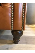 3A Mobilya Hakiki Deri Maya Taba Chesterfield thumbnail 6