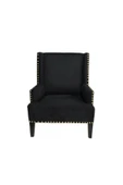 3A Mobilya Black Berjer 90X50X48 Cm thumbnail 1