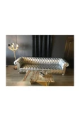 3A Mobilya Silver Leather Chesterfield thumbnail 1