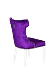 3A Mobilya Purple Kulplu Sandalye thumbnail 2