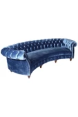 3A Mobilya Blue Chesterfield 230X90X80 CM thumbnail 2