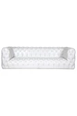 3A Mobilya White Baxter Chesterfield 230X90X80 CM thumbnail 2