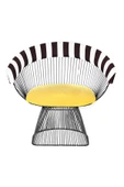 3A Mobilya Metal Design Yellow Berjer thumbnail 1