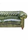 3A Mobilya Pullap Londra Chesterfield 230X90X80 CM thumbnail 2