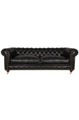 3A Mobilya Black Elegance Chesterield 230X90X80 CM thumbnail 1