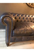 3A Mobilya Hakiki Deri Klas Chesterfield thumbnail 5
