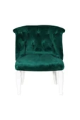3A Mobilya Emerald Kapitone Midi Berjer thumbnail 1