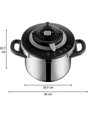 Tefal Clipso+ Chef 6 lt Düdüklü Tencere thumbnail 5