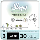Bio Natural Premium Plus Mega Gece Ped 30 Adet thumbnail 1
