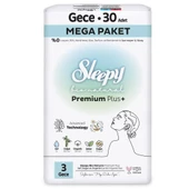 Bio Natural Premium Plus Mega Gece Ped 30 Adet thumbnail 2