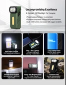 KLARUS E8 Triple-Light EDC El Feneri 1000 lümen thumbnail 12