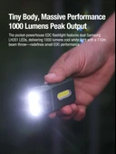 KLARUS E8 Triple-Light EDC El Feneri 1000 lümen thumbnail 9