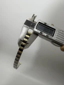 Vintage Flex Çelik Kordon 12mm Gold-Siyah thumbnail 6