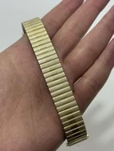Vintage Flex Çelik Kordon 17mm Gold thumbnail 4