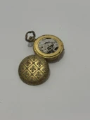Oris 30mm Kurmalı İşlemeli Kolye Cep Saati thumbnail 5