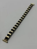 Vintage Flex Çelik Kordon 12mm Gold-Siyah thumbnail 3