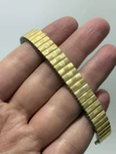 Vintage Flex Çelik Kordon 12mm Gold Sarı thumbnail 6
