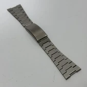 Vintage Çelik Saat Kordon 24mm Gri thumbnail 2