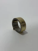 Vintage Flex Çelik Kordon 17mm Gold thumbnail 2