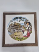 Vintage Alsace Temalı  Seramik Nihale thumbnail 2