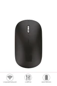 Mouse Çift Modlu Bluetooth + Usb Şarjli Sessiz Kablosuz Fare TM19 thumbnail 7