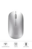 Mouse Çift Modlu Bluetooth + Usb Şarjli Sessiz Kablosuz Fare TM19 thumbnail 1