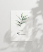 İhsan Minimal Botanik Duvar Poster thumbnail 2