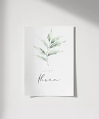 İhsan Minimal Botanik Duvar Poster thumbnail 4