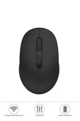Mouse Bluetooth + Usb Çift Modlu Şarjli Sessiz Kablosuz Fare TM17 thumbnail 4