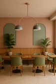LoopTwin Sarkıt Lamba-Avize - Modern Endüstriyel Mufak Hol Cafe Salon Avize thumbnail 1